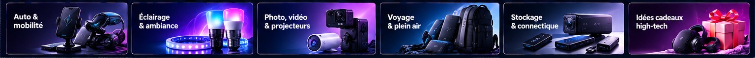 Univers et catégories de la boutique SignaraFast